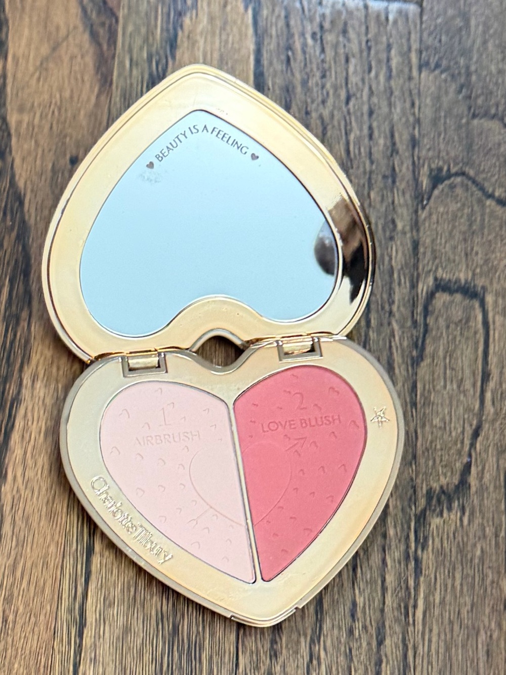 Charlotte Tilbury Pillow Talk Beauty Soulmates Blush, Peach 0.45 oz Nobox